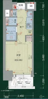 プレサンスSAKAE白川公園【4階】の間取り