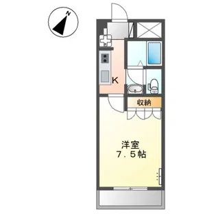 エトワールパレス【3階】の間取り