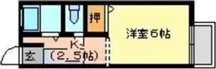 第2ホワイトハウス【2階】の間取り
