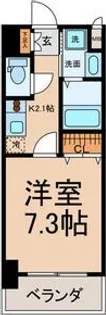 アジリア大曽根【8階】の間取り
