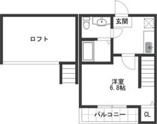 NST上小田井【2階】の間取り