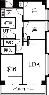 アーバンライフ【4階】の間取り