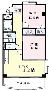 エクセル【2階】の間取り