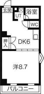 アッサンブラージュ【6階】の間取り
