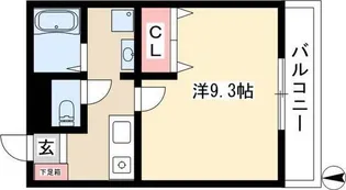 M&Mマンション【1階】の間取り