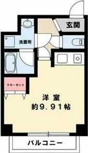 ソシア内山【201号室】の間取り