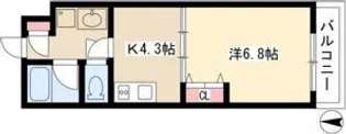 ソシア内山【302号室】の間取り