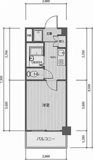 CASA NOAH名古屋I【2階】の間取り