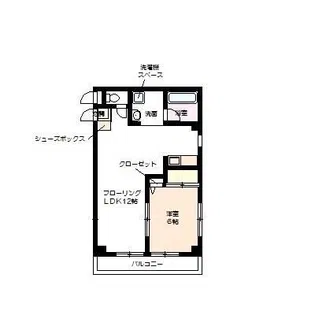 メゾンイナタ【301号室】の間取り