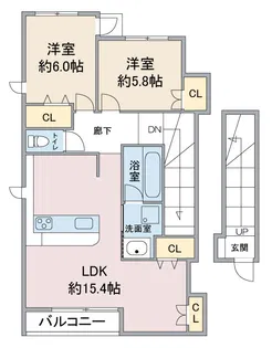IHK城北【2階】の間取り