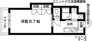 サンシャイン本山【4階】の間取り