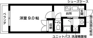 サンシャイン本山【2階】の間取り