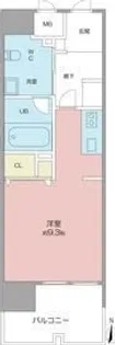 高畑T-2マンション【3階】の間取り