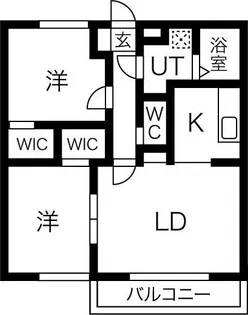 サン ミツヤ【2階】の間取り