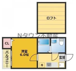 AstralⅡ【2階】の間取り