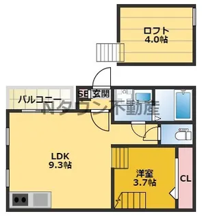 AbiskoⅡ【1階】の間取り