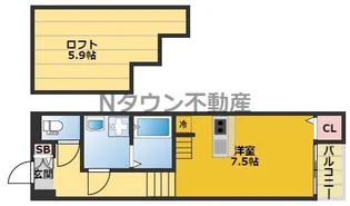 ARVITA【1階】の間取り