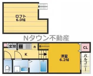 アルメリアII【2階】の間取り