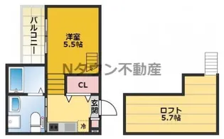 RichhillSUWA(リッチヒルスワ)【1階】の間取り