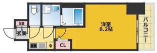 エスリード新栄プライム【3階】の間取り