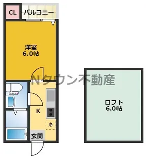 La maisom Y’s本陣【2階】の間取り