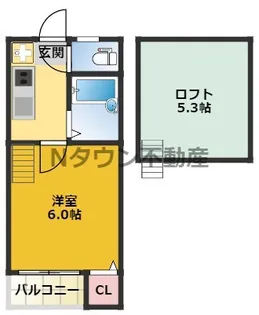 ペルカルロ【1階】の間取り