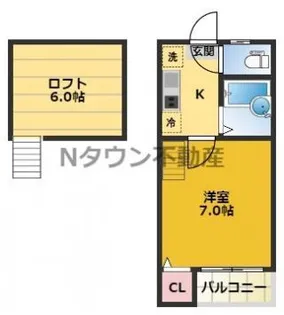 MTコーポ【2階】の間取り