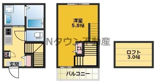 casa figliola (カーサ フィッリョーラ)【1階】の間取り