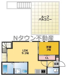 grandtic Etincelle(エタンセル)【2階】の間取り