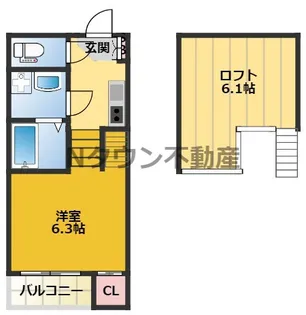 GRANDE本陣【1階】の間取り
