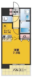 プレサンス名古屋STATIONザ・シティ【9階】の間取り