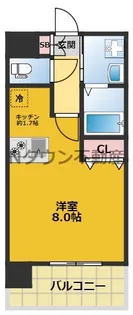プレサンス新栄デコール【6階】の間取り