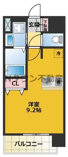 プレサンス新栄リミックス【10階】の間取り