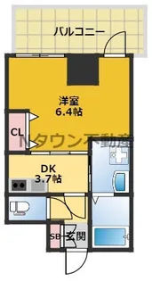 さくらHills NISHIKI Platinum Residence【3階】の間取り