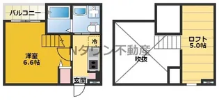 SUNSHINE μ(サンシャインミュー)【2階】の間取り