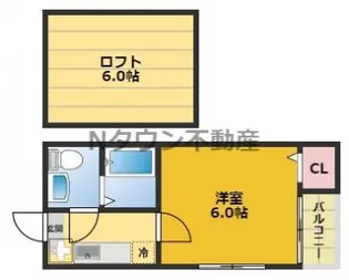 セモア 百人町【1階】の間取り