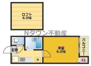 プルミエ【101号室】の間取り