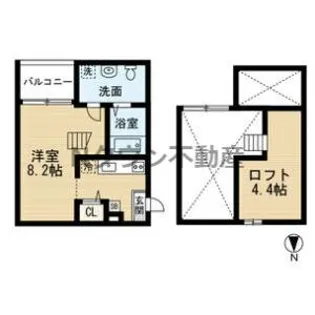 solare(ソラーレ)【103号室】の間取り