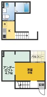 ティーダⅡ【1階】の間取り