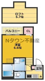 ディアマンテ【1階】の間取り