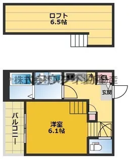 ディオステージ新栄【2階】の間取り