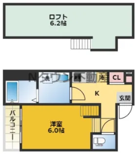 Lino【2階】の間取り