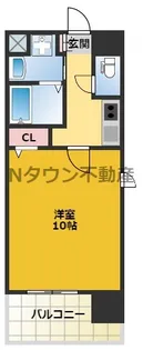 NEO JAPANESQUE 出来町(ネオジャパネスク出来町)【7階】の間取り