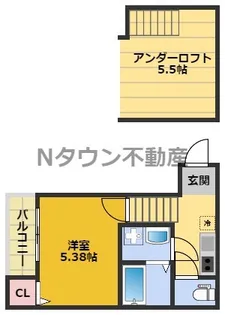カーサ アージョ【1階】の間取り