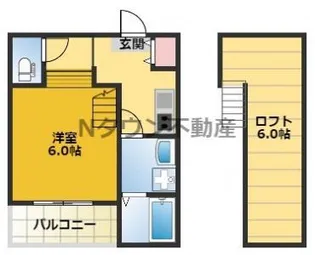 リヴェール【2階】の間取り