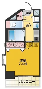 プレサンス名古屋城前【2階】の間取り