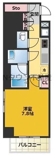 セイワパレス丸の内駅前【5階】の間取り