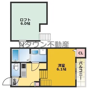 グランディ【2階】の間取り