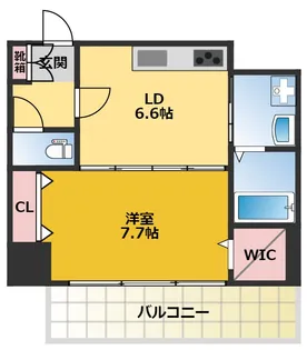 さくらHills NISHIKI Platinum Residence【12階】の間取り