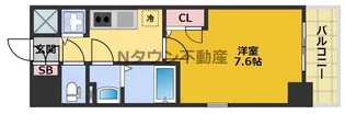 エスリード大須プレシア【13階】の間取り